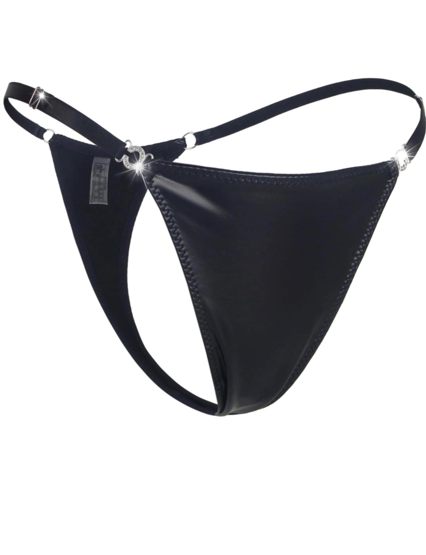 G-String Thongs for Women Sexy Underwear Adjustable String Thong T-Back Bikini Panties Cotton Crotch Underpants