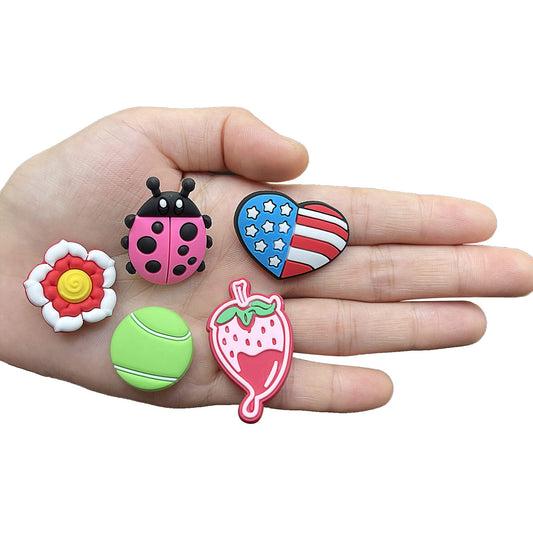 Lot of pcs Random PVC Different Shoe Charms for Shoe Decoration