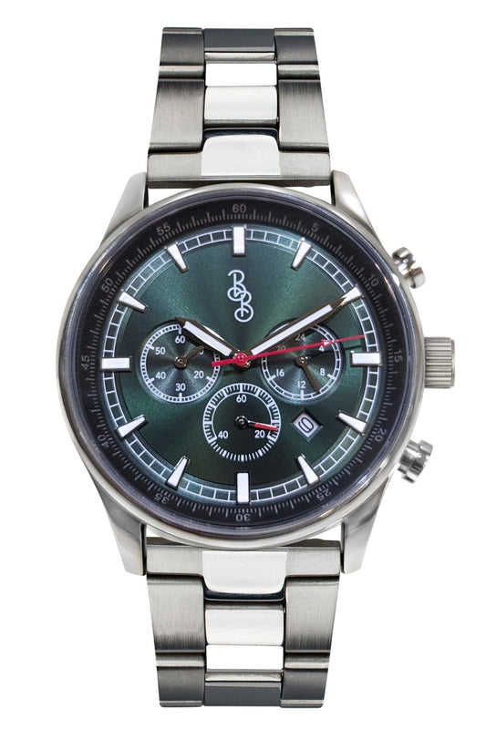 wristwatch Green Sport Chronograph