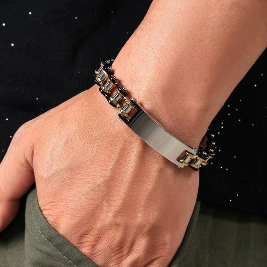 Rider Chain Steel Bracelet
