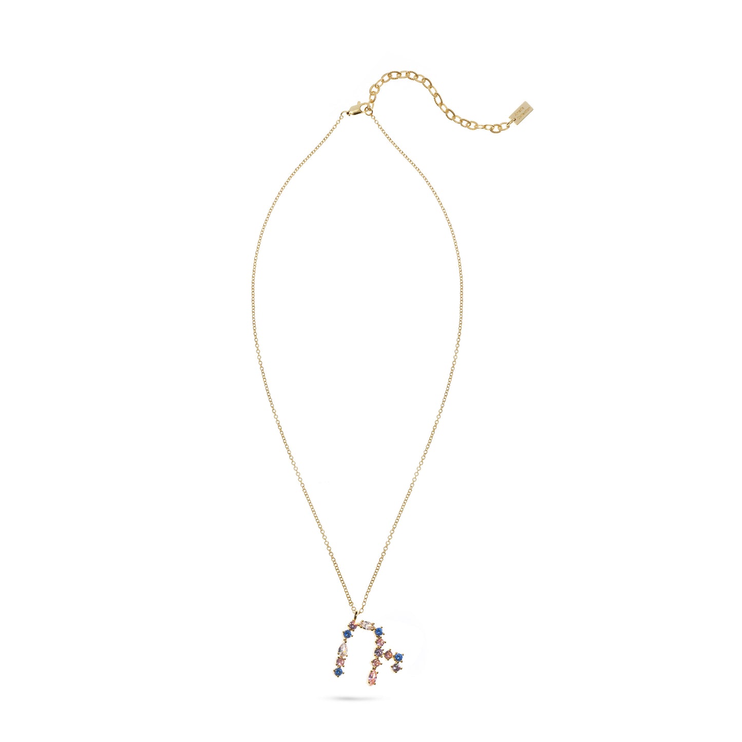 Armenian Initials Pastel Necklace