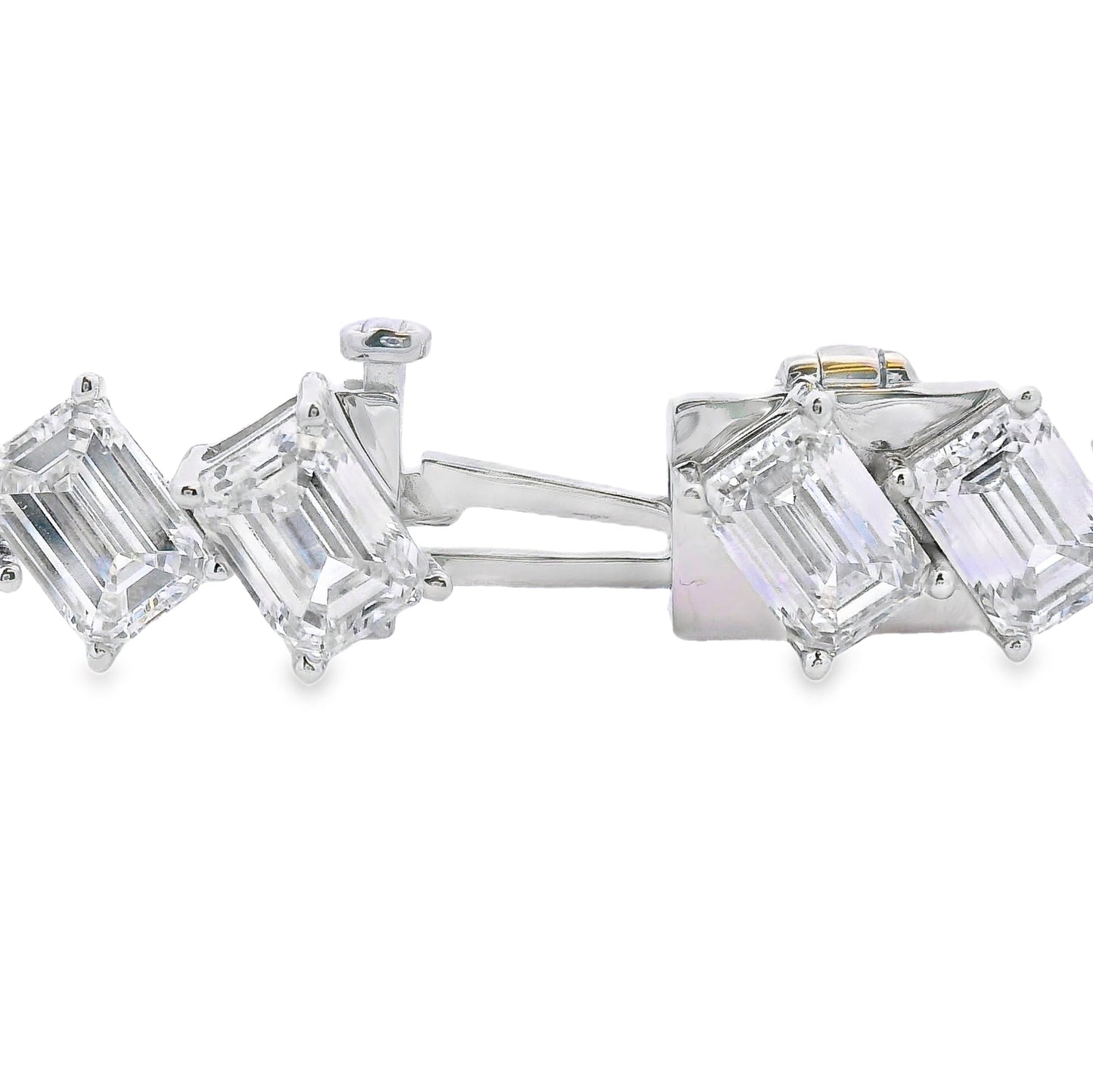 Lab Grown Diamond Tennis Bracelet 14KT White Gold