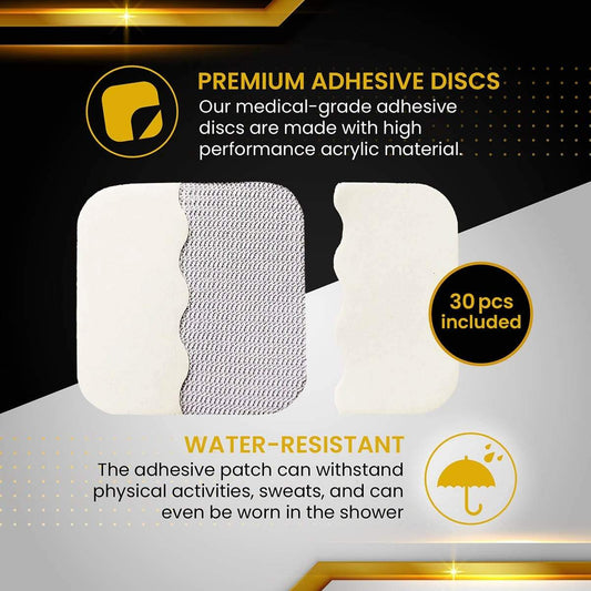 Replacement Adhesive Discs for Large Spot Magnets (30 Pack)