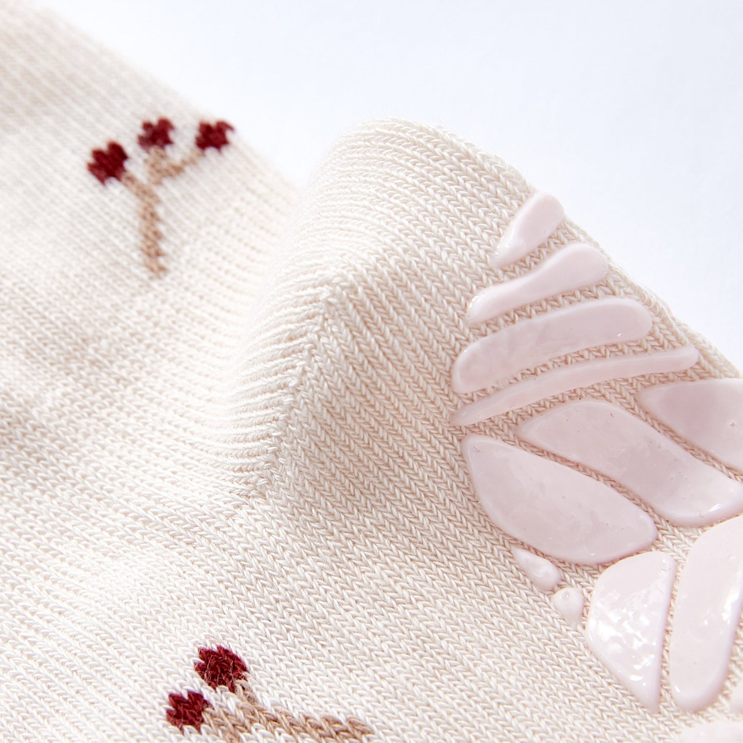 Socks Little Wonder Things- Organic- 4 Pairs of Stay-On Baby & Toddler Non-Slip Socks