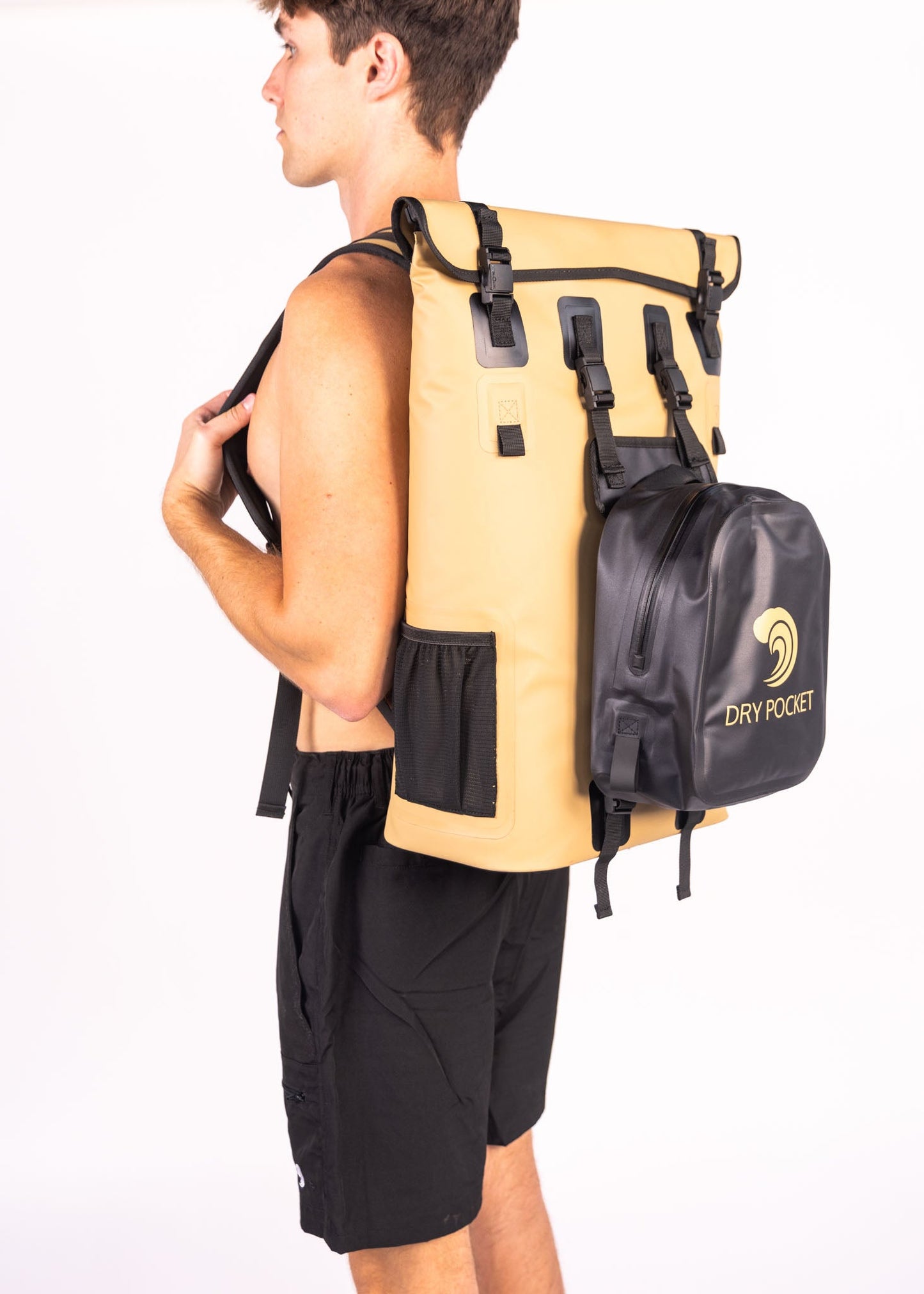 Auto-Sealing Waterproof, Floating, Scent Proof Backpack Cooler / Dry Bag Combo