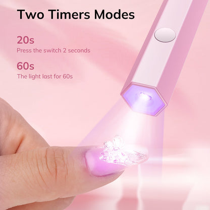 Handheld Mini Nail Light - White