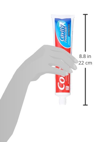 Colgate Cavity Protection Toothpaste with Fluoride, Minty Great Regular Flavor, Anti Cavity Toothpaste, 6 Oz Tube