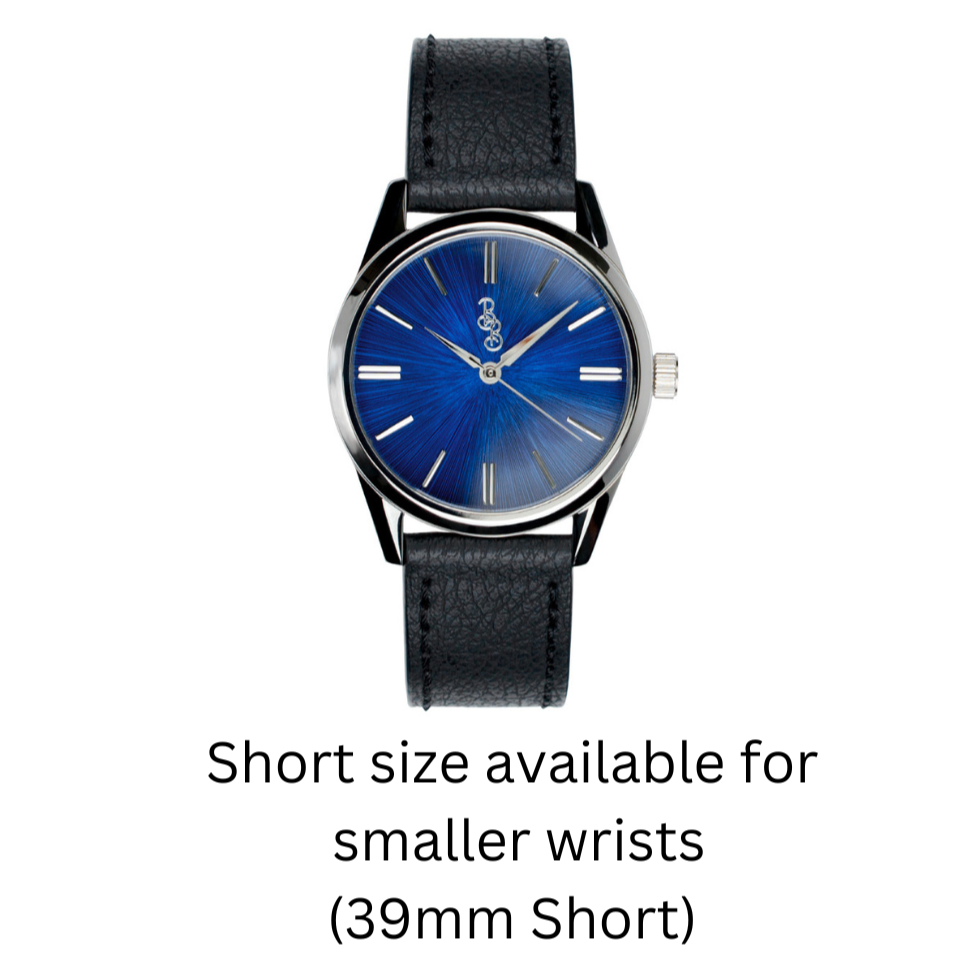 wristwatch Blue Sunburst Watch