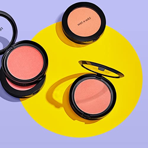 wet n wild Color Icon Blush, Effortless Matte Natural Sheer Glow & Seamless Blend, Luxuriously Infused Smooth Jojoba Oil, Cruelty-Free & Vegan