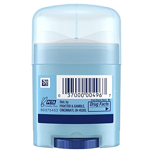 Secret Outlast Antiperspirant Deodorant for Women, 72hr Sweat & Odor Protection, PH Balancing Minerals, Invisible Solid, Completely Clean Scent,0.5 oz