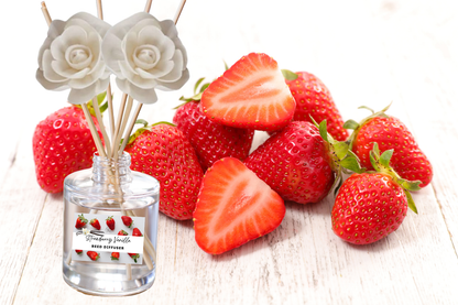 Fruity & Juicy Reed Diffuser Collection – Lively Fruit-Inspired Scents with Apple, Cherry, Kiwi & Melon
