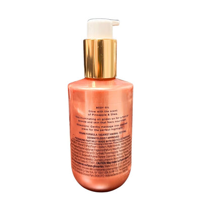 Victoria's Secret PINEAPPLE & SHEA GLOW Highlight Body Oil 6.7 fl oz – Limited Edition