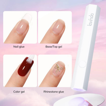Handheld Mini Nail Light - White