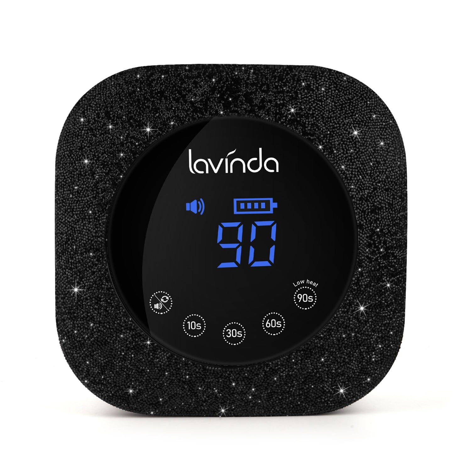 Crown Nail Lamp - Black Diamond - 54W Rechargeable UV/LED