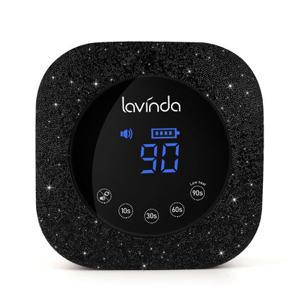 Crown Nail Lamp - Black Diamond - 54W Rechargeable UV/LED