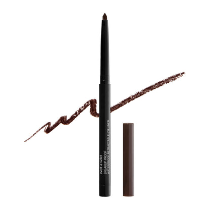 wet n wild Mega Last Breakup Proof Waterproof Retractable Gel Eyeliner - Ultra Pigmented 16-Hour Long Wear, Smudge Proof Satin Finish Formula, Cruelty-Free & Vegan