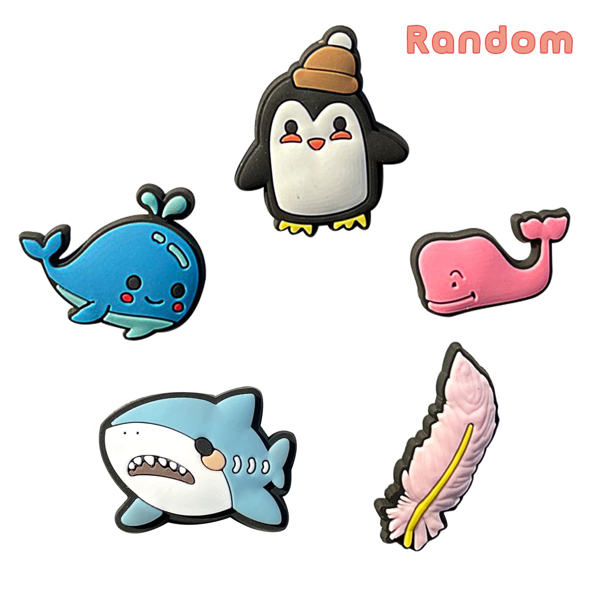 Lot of pcs Random PVC Different Shoe Charms for Shoe Decoration
