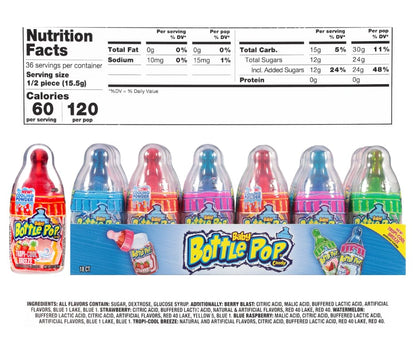Baby Bottle Pop Candy Lollipops