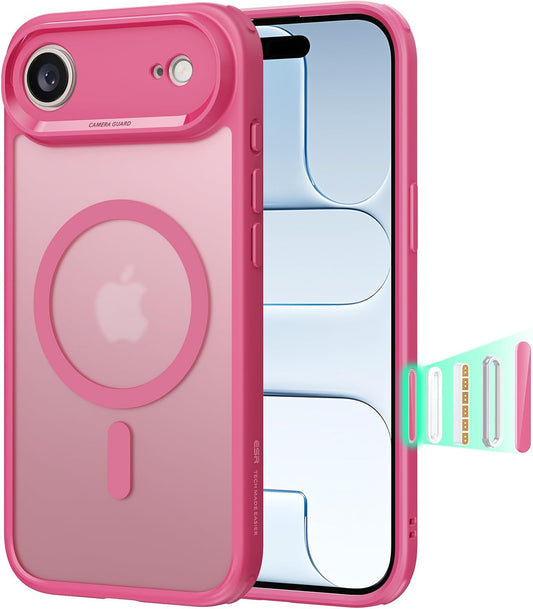 iPhone Case, Camera Control, Compatible with MagSafe, Shockproof Military-Grade Protection, Magnetic Phone