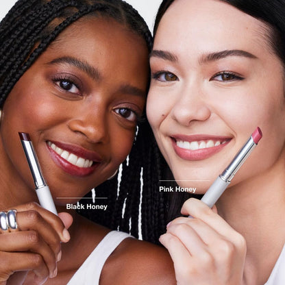 Clinique Almost Lipstick Tinted Lip Balm in Black Honey and Pink Honey