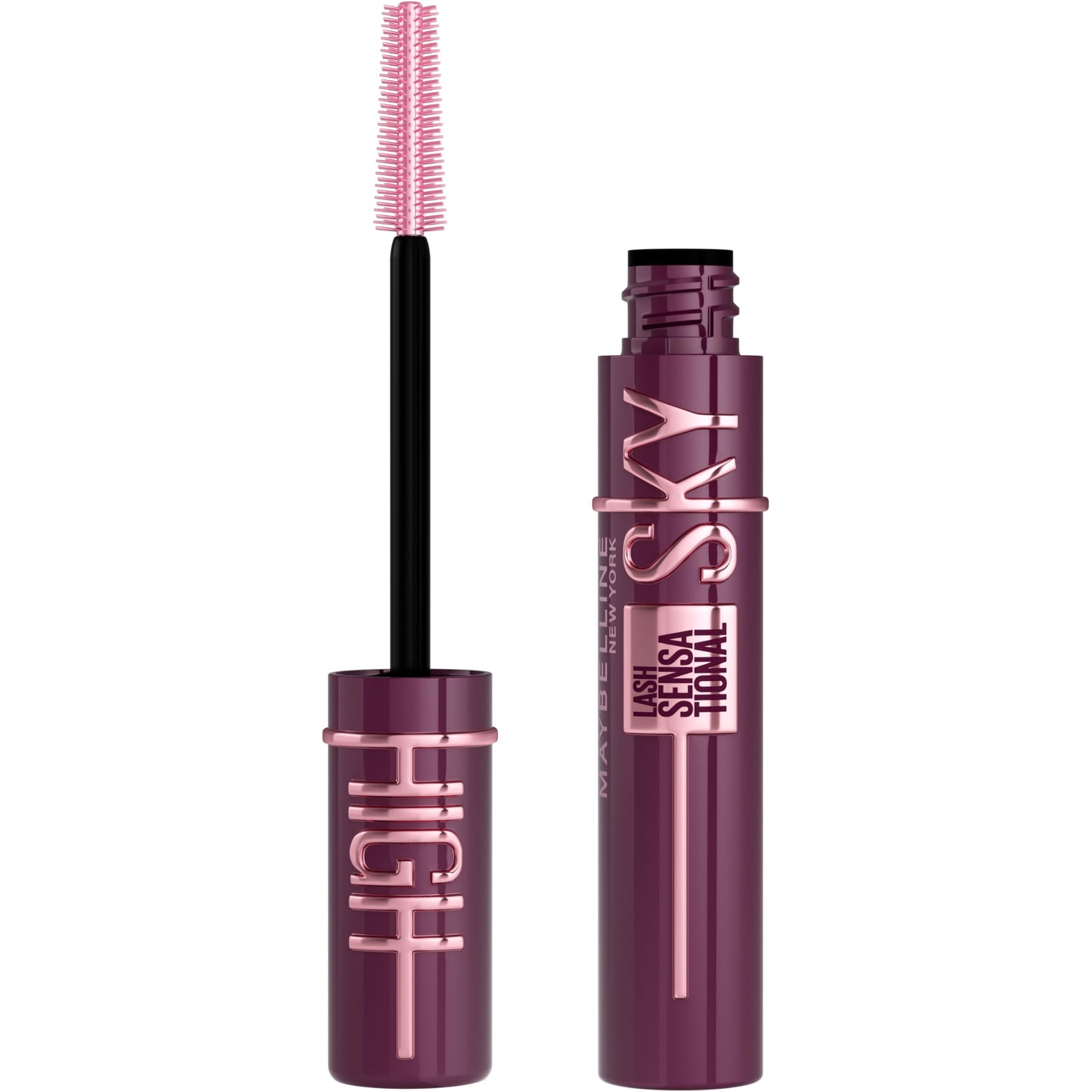 MAYBELLINE Sky High Glitter Mascara, Diamond Effect Eye Makeup for Lashes and Brows