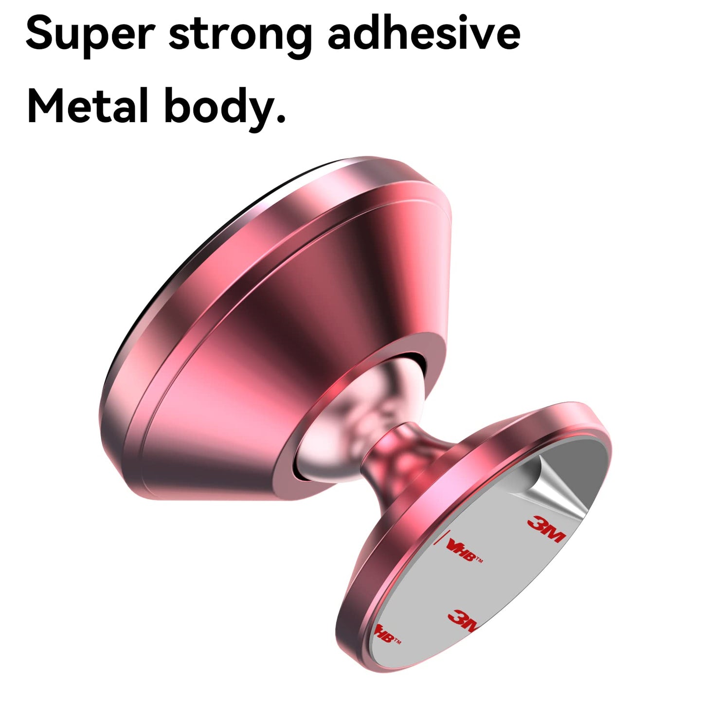 2 Packs Magnetic Phone Holder for car Strong Magnet  Mount for Car 4 Metal Plate