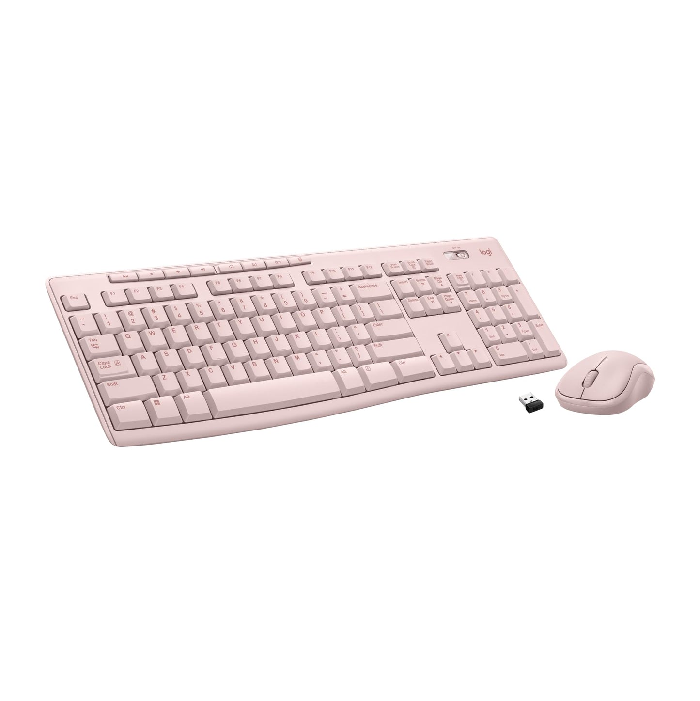 Wireless Keyboard and Mouse MK270 Combo for Windows, 2.4 GHz, 8 Multimedia Keys