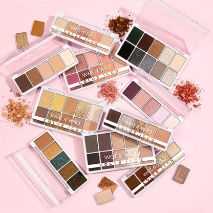 wet n wild Color Icon Eyeshadow Makeup 5 Pan Palette, Matte, Shimmer, Metallic, Long Wearing, Rich Buttery Pigment, Cruelty Free