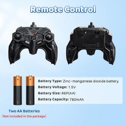 Stunt Car Toy Gift, 4WD Remote Control Car with 2 Sided 360 Rotating Rc Car for Kids