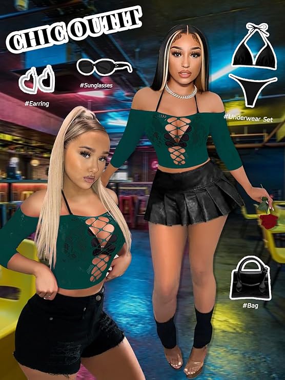 Buitifo Womens Lingerie Set Fishnet BabyDoll Bodysuit Sexy Nightwear