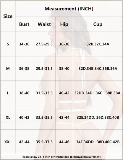 Lingerie For Women Halter Lingerie Teddy One Piece Bodysuit Bow Lingerie Gift for Bride