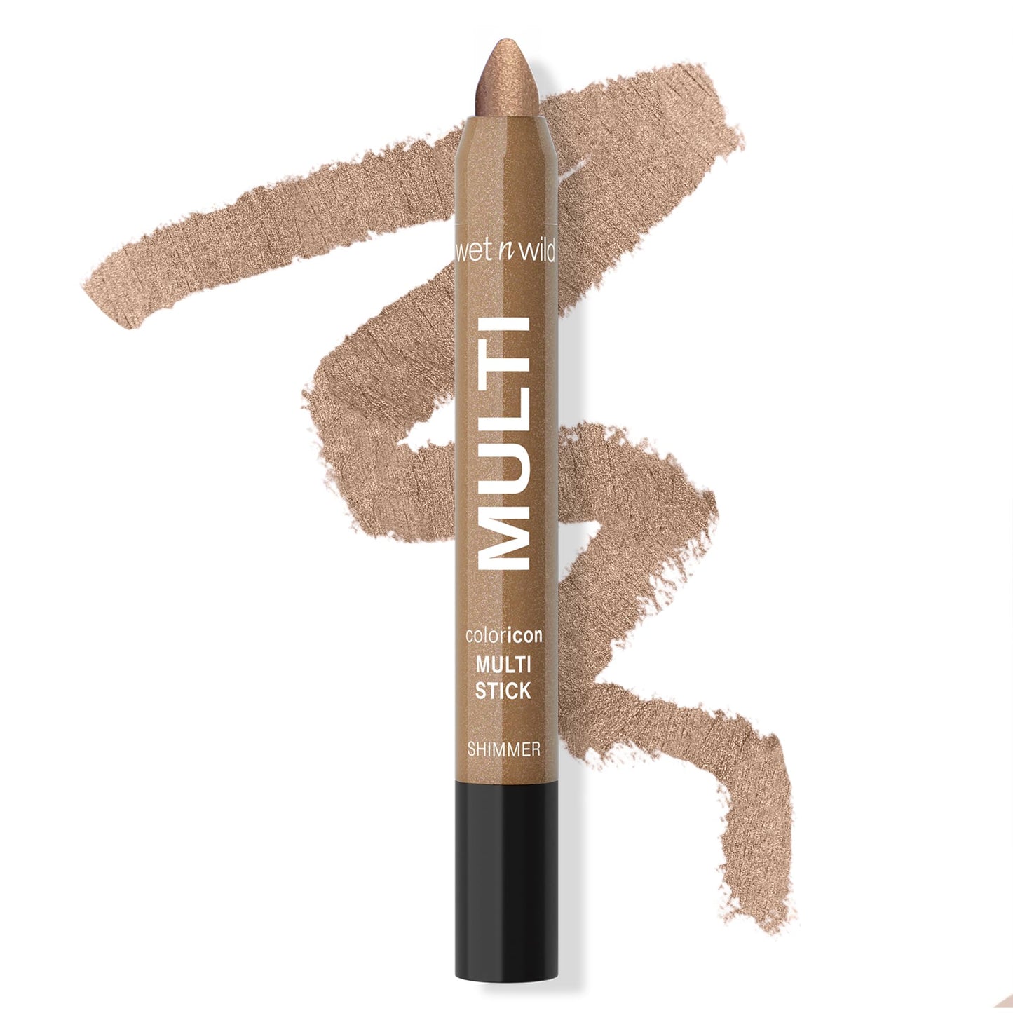 wet n wild Color Icon Cream Eyeliner Eyeshadow Multi-Stick, Moisturizing, Nourishing Velvety Cream-to-Powder Buildable & Blendable Formula, Cruelty-Free & Vegan