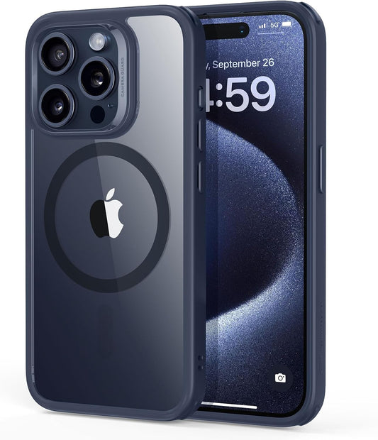iPhone Case, Camera Control, Compatible with MagSafe, Shockproof Military-Grade Protection, Magnetic Phone