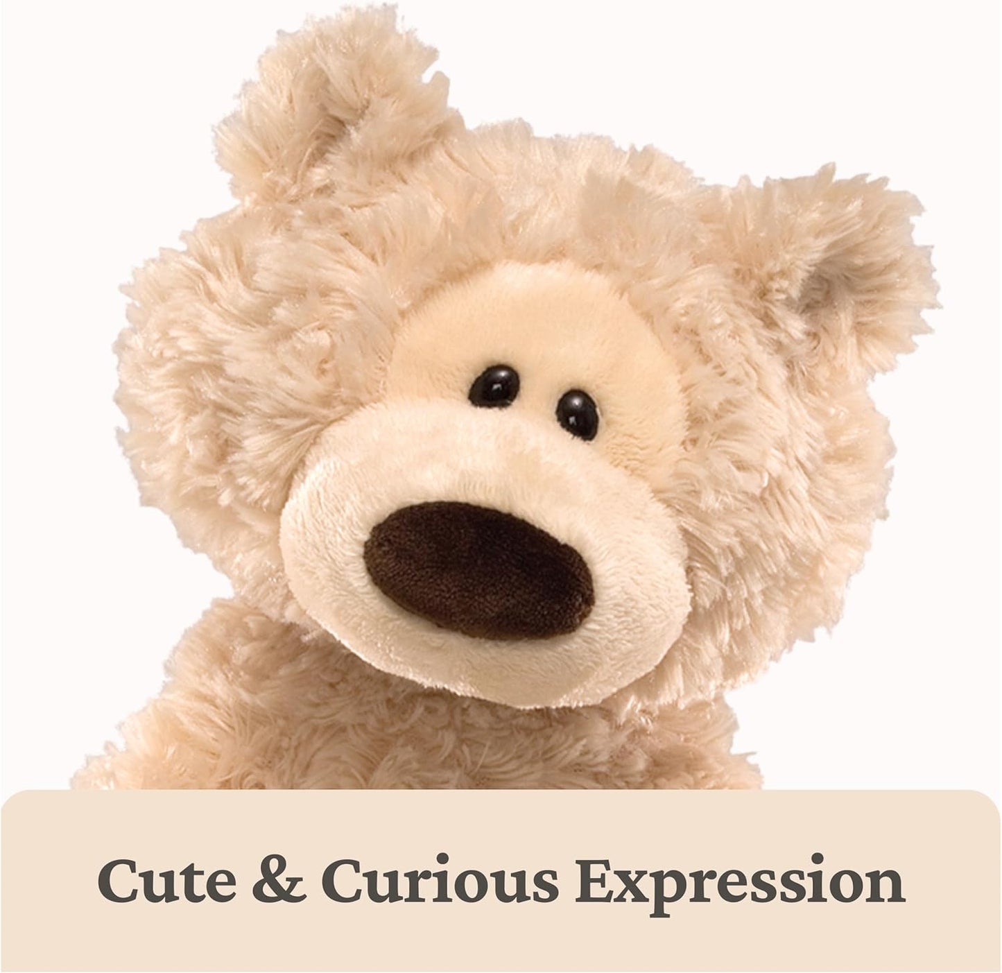 Philbin Classic Teddy Bear, Premium Stuffed Animal for Ages 1 and Up