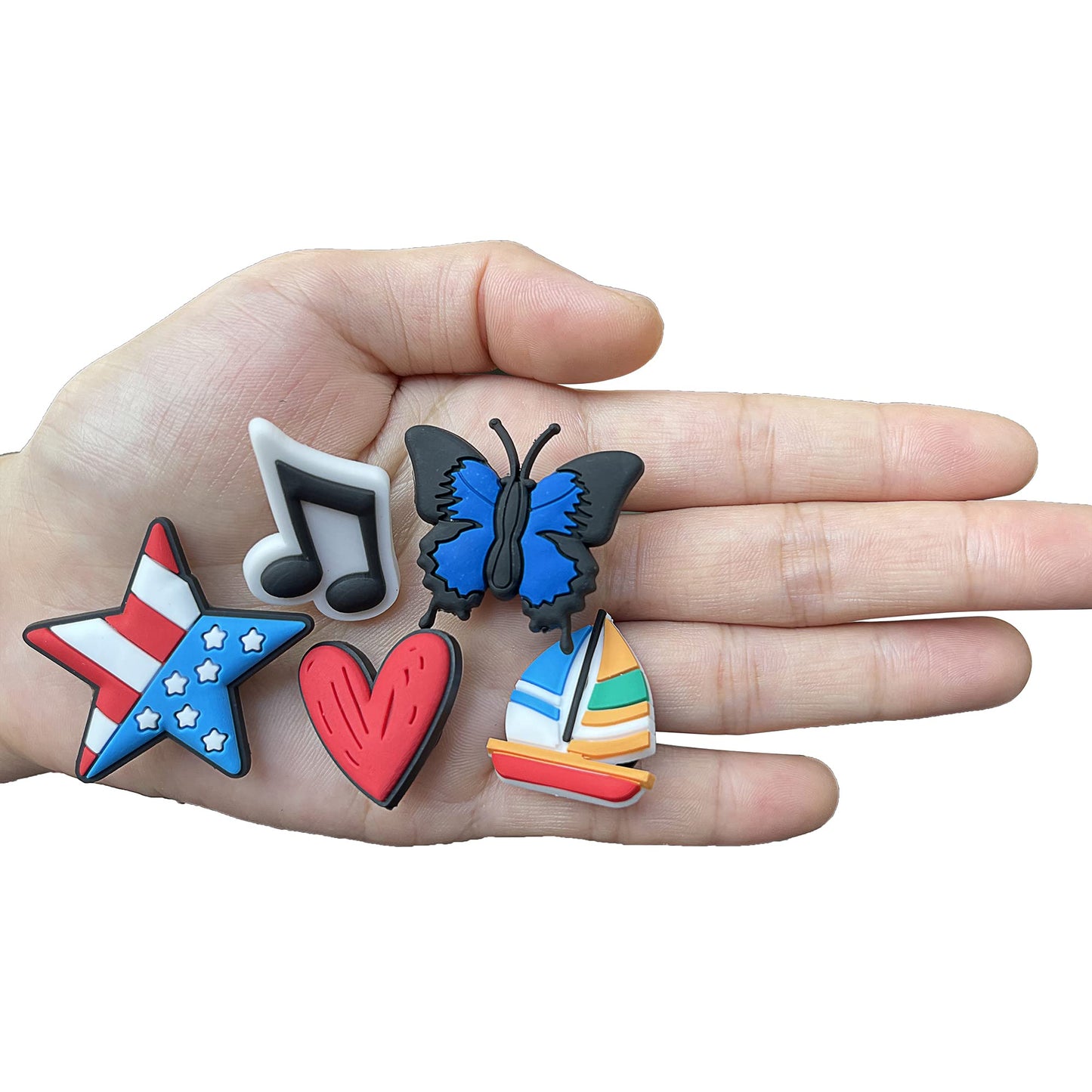 Lot of pcs Random PVC Different Shoe Charms for Shoe Decoration