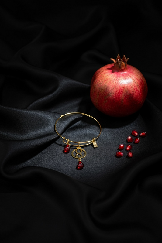 Pomegranate Adjustable Bangle