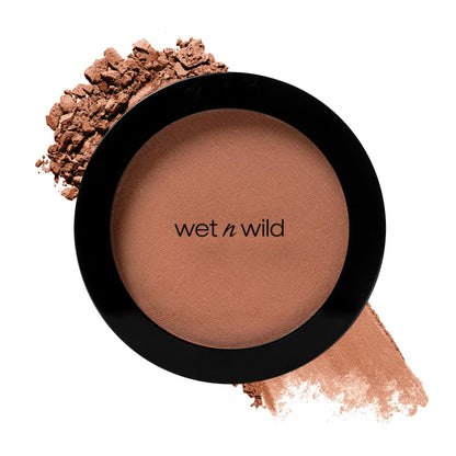 wet n wild Color Icon Blush, Effortless Matte Natural Sheer Glow & Seamless Blend, Luxuriously Infused Smooth Jojoba Oil, Cruelty-Free & Vegan