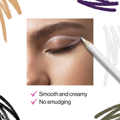 wet n wild Color Icon Kohl Eyeliner Pencil, Rich Hyper-Pigmented Color, Smooth Creamy Application, Long-Wearing Matte Finish Versatility, Cruelty-Free