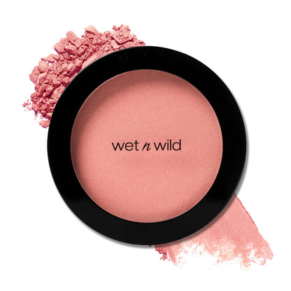 wet n wild Color Icon Blush, Effortless Matte Natural Sheer Glow & Seamless Blend, Luxuriously Infused Smooth Jojoba Oil, Cruelty-Free & Vegan