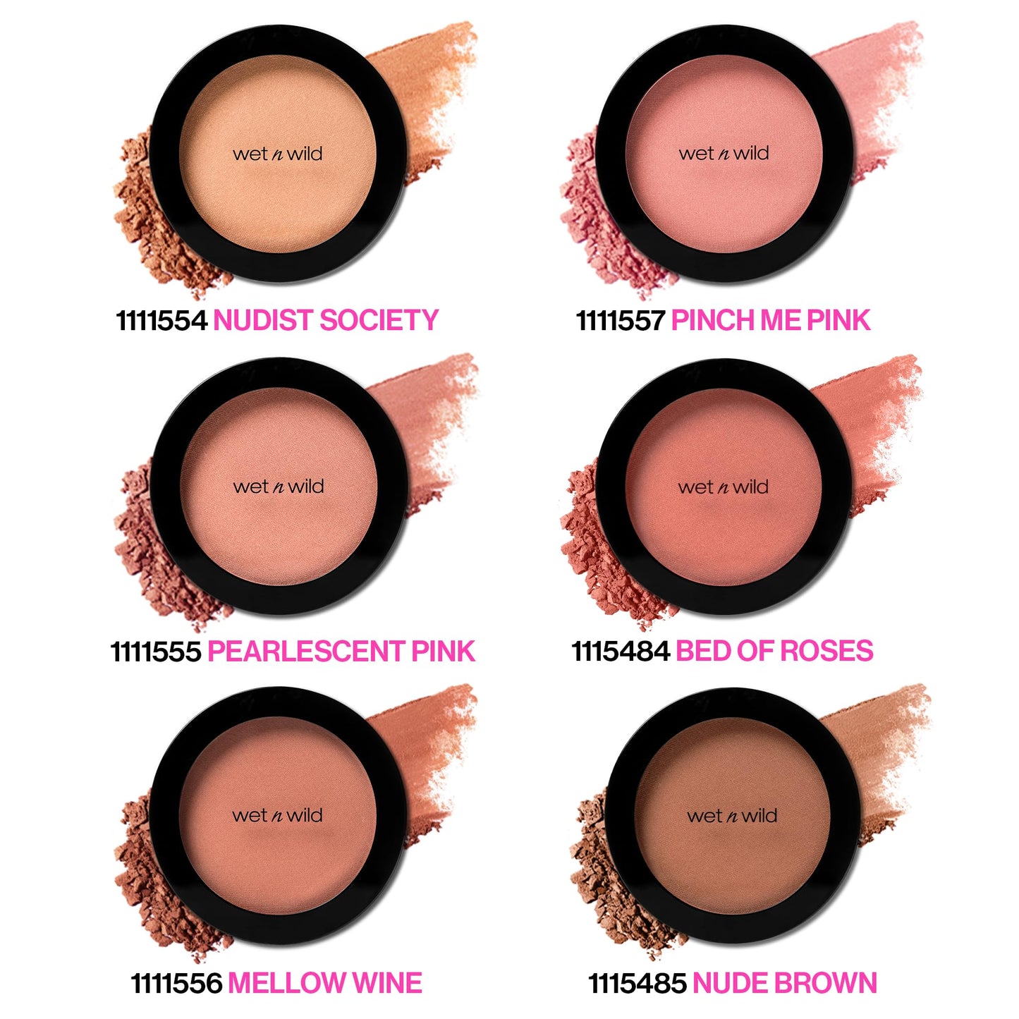 wet n wild Color Icon Blush, Effortless Matte Natural Sheer Glow & Seamless Blend, Luxuriously Infused Smooth Jojoba Oil, Cruelty-Free & Vegan