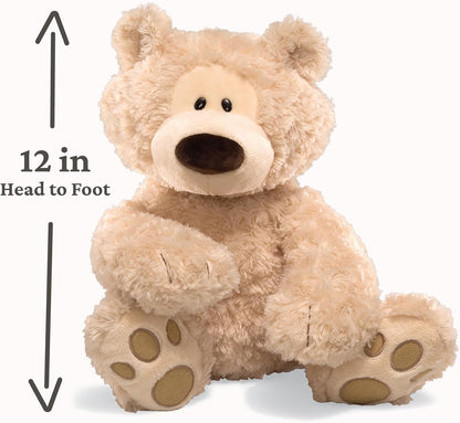 Philbin Classic Teddy Bear, Premium Stuffed Animal for Ages 1 and Up