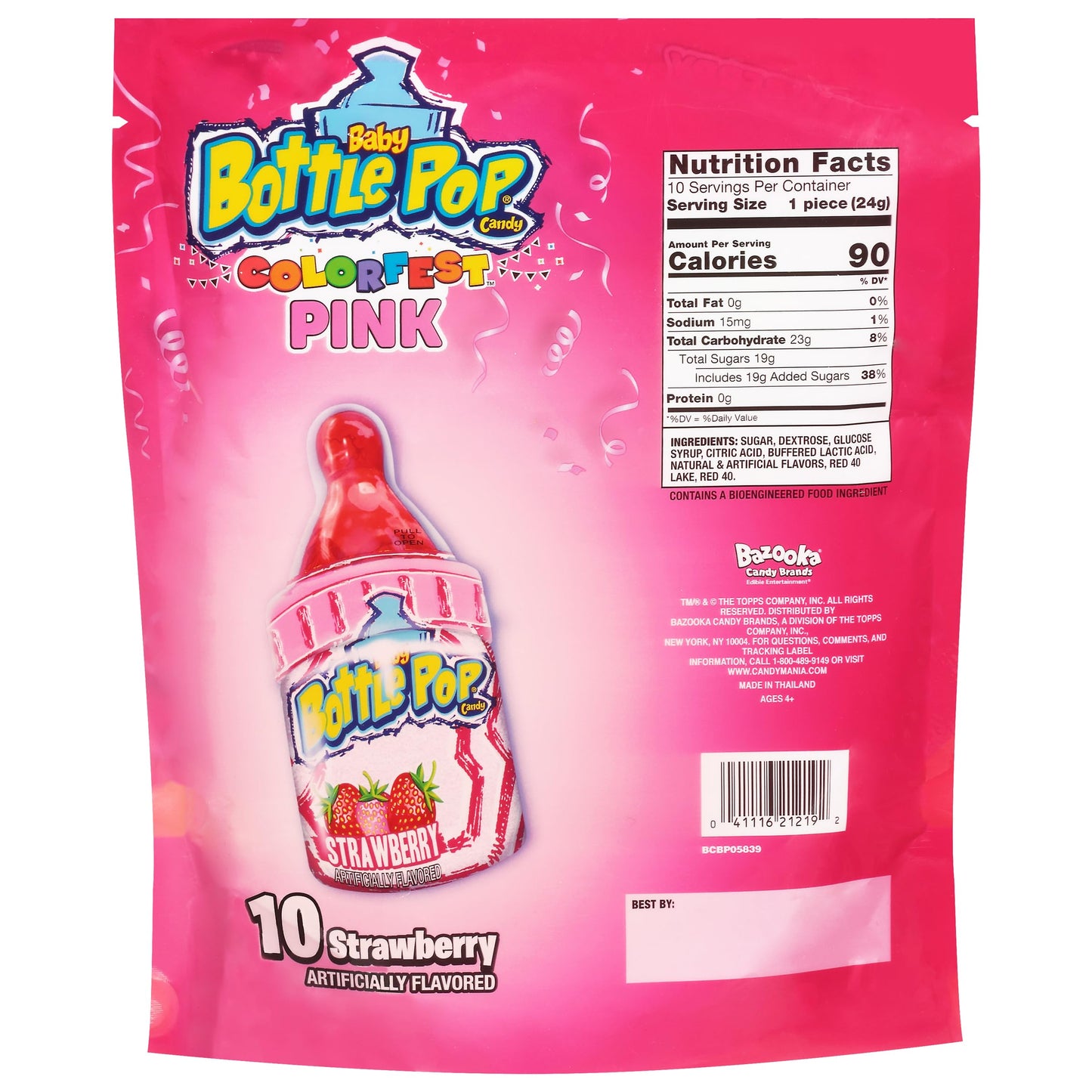 Baby Bottle Pop Candy Lollipops
