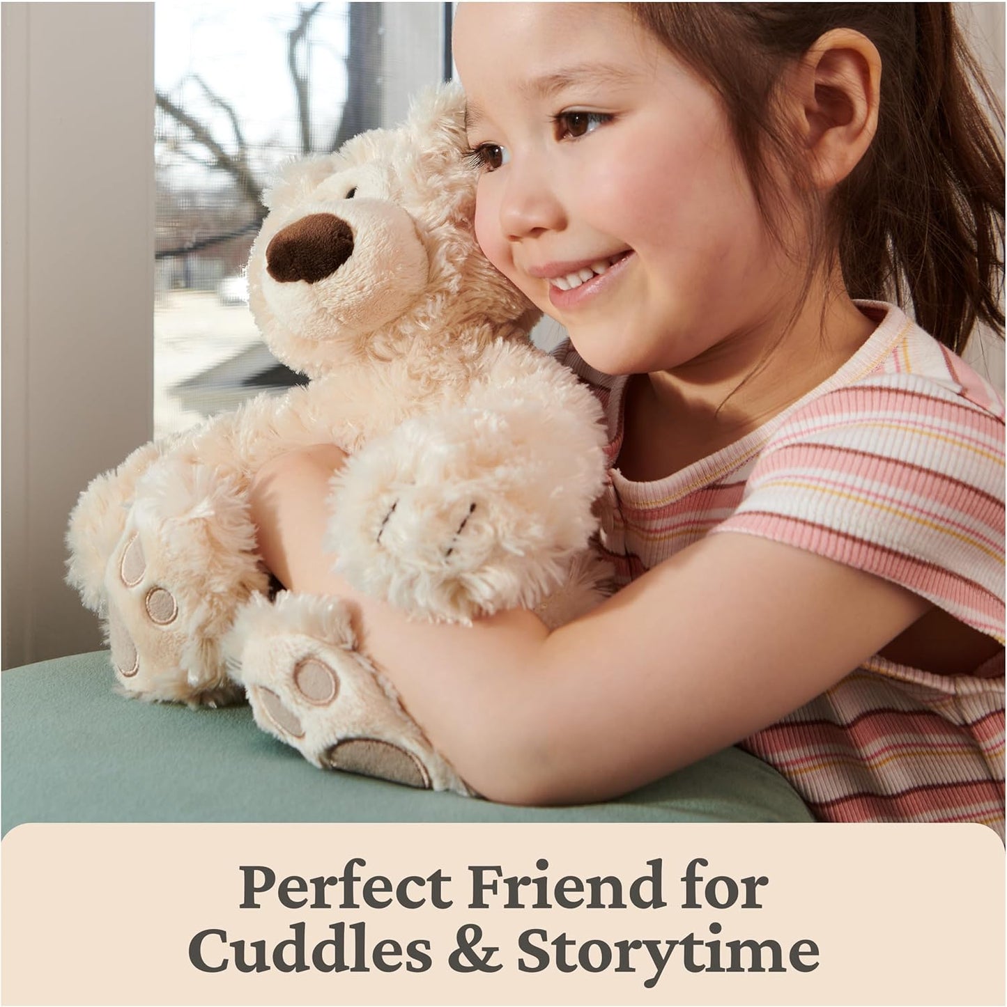 Philbin Classic Teddy Bear, Premium Stuffed Animal for Ages 1 and Up