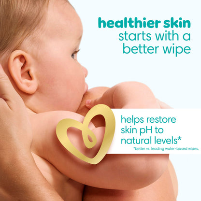 Pampers Baby Wipes Sensitive, Water Based Baby Wipes, Hypoallergenic and Unscented Baby Wipes, 56 Wipes Total (1 Flip-Top Packs)