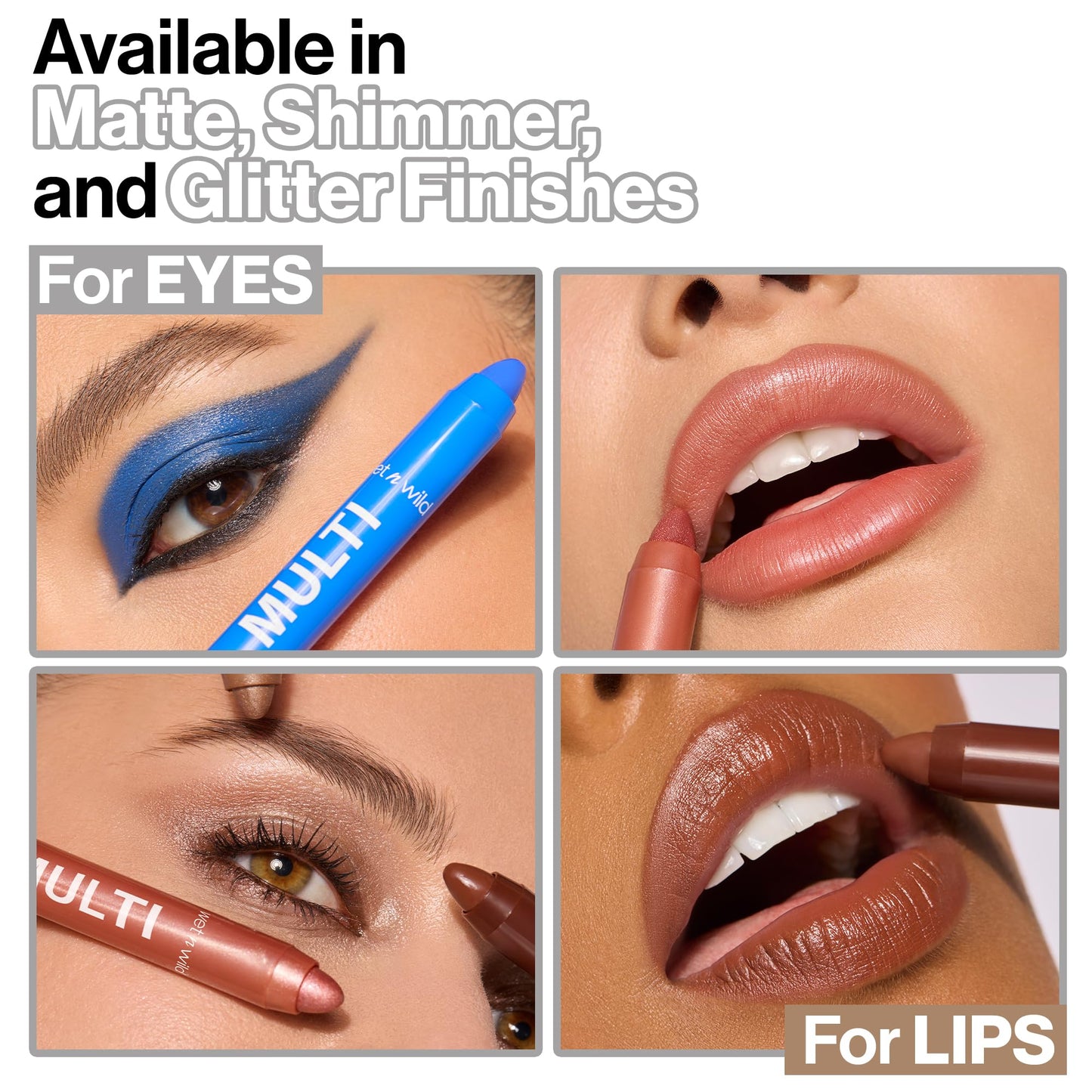 wet n wild Color Icon Cream Eyeliner Eyeshadow Multi-Stick, Moisturizing, Nourishing Velvety Cream-to-Powder Buildable & Blendable Formula, Cruelty-Free & Vegan