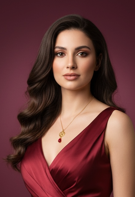 Pomegranate Gold Plated Necklace