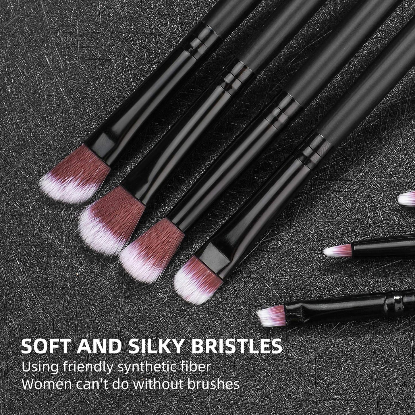 BS-MALL New 14 Pcs Makeup Brushes Premium Synthetic Kabuki Makeup Brush Set Cosmetics