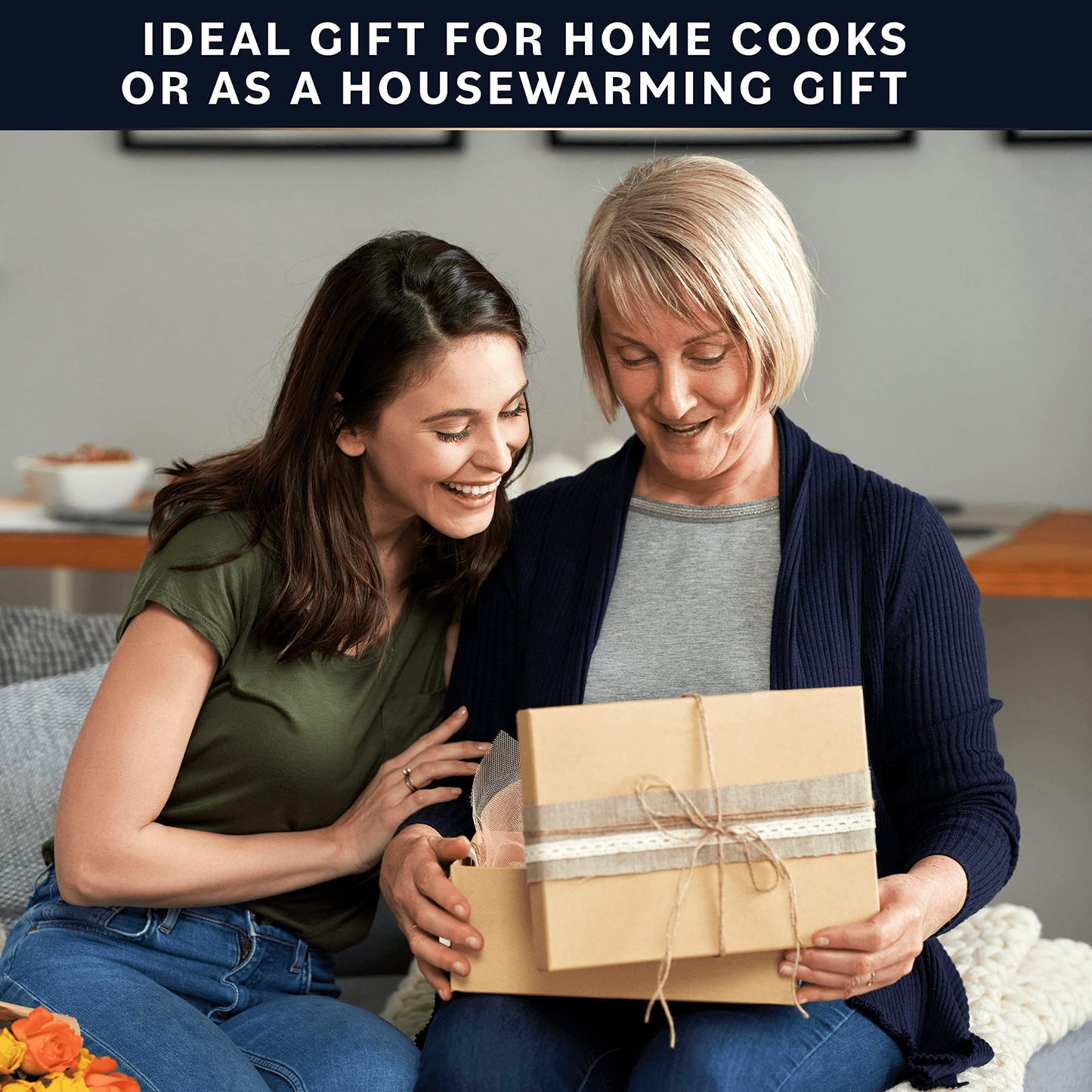 Stainless Steel Kitchen Utensils Set - Heat-Resistant Silicone & Nonstick Tools