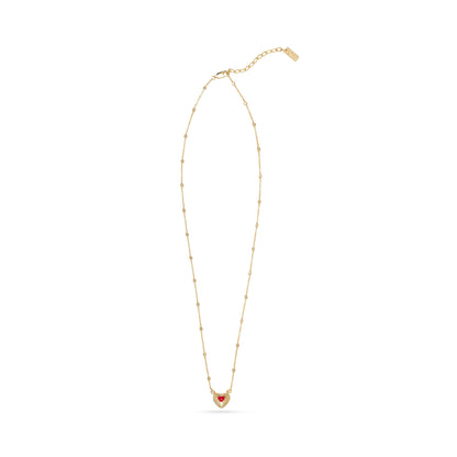 Double Heart Necklace