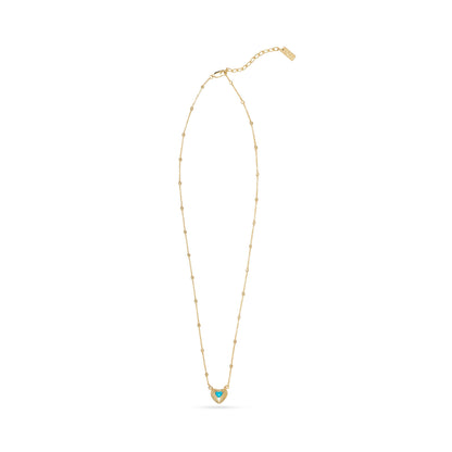 Double Heart Necklace